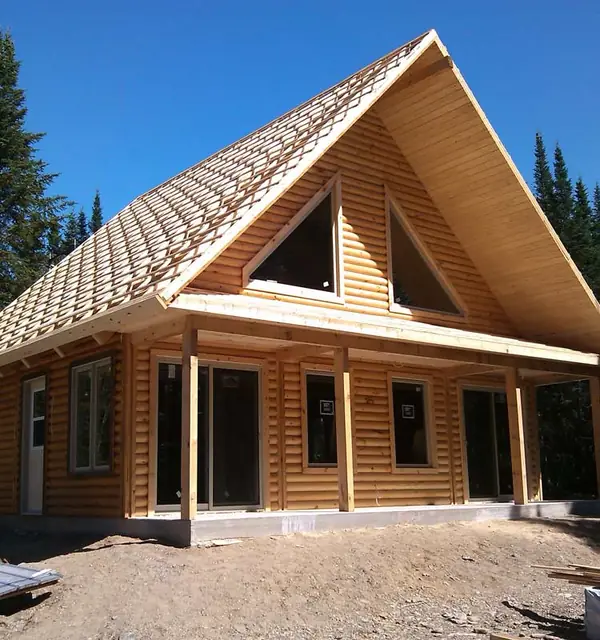 Log home restoration