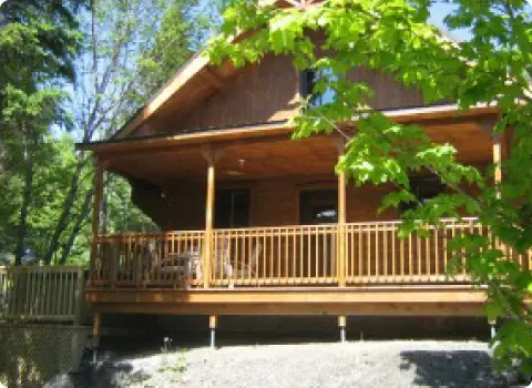 Custom porch build